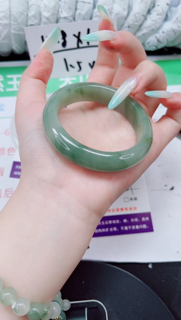 石英质玉手镯未镶嵌217-51/52