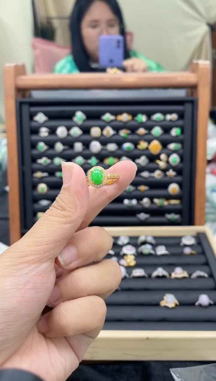 【闪购商品】翡翠戒指未镶嵌戒指