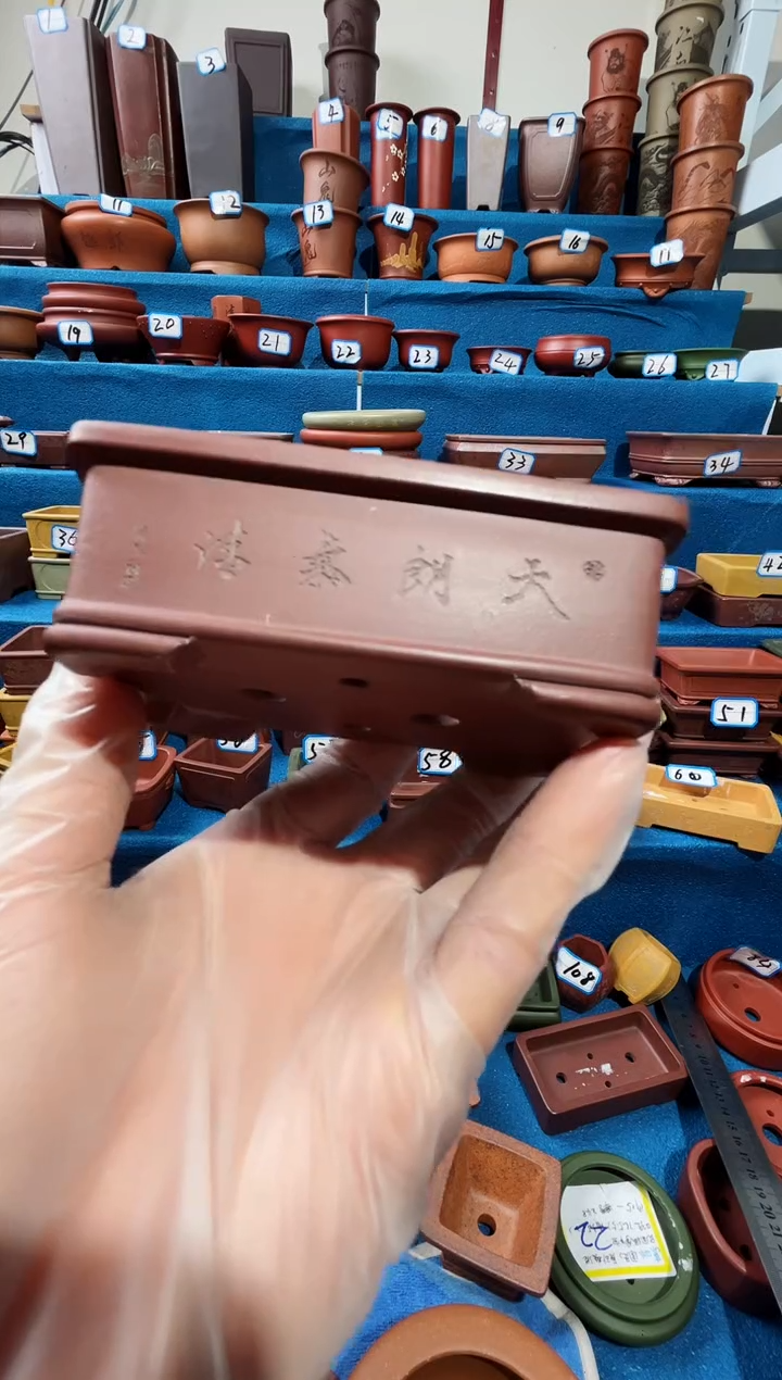 【闪购商品】紫砂紫砂花盆8*.5*5.52.5