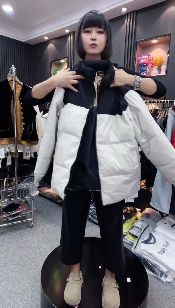 801立领棉服---均码