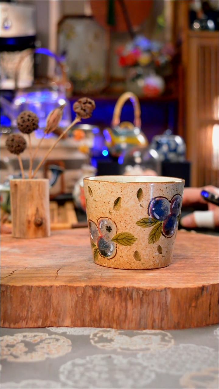 【闪购商品】摆件蓝莓手工手绘手工手绘