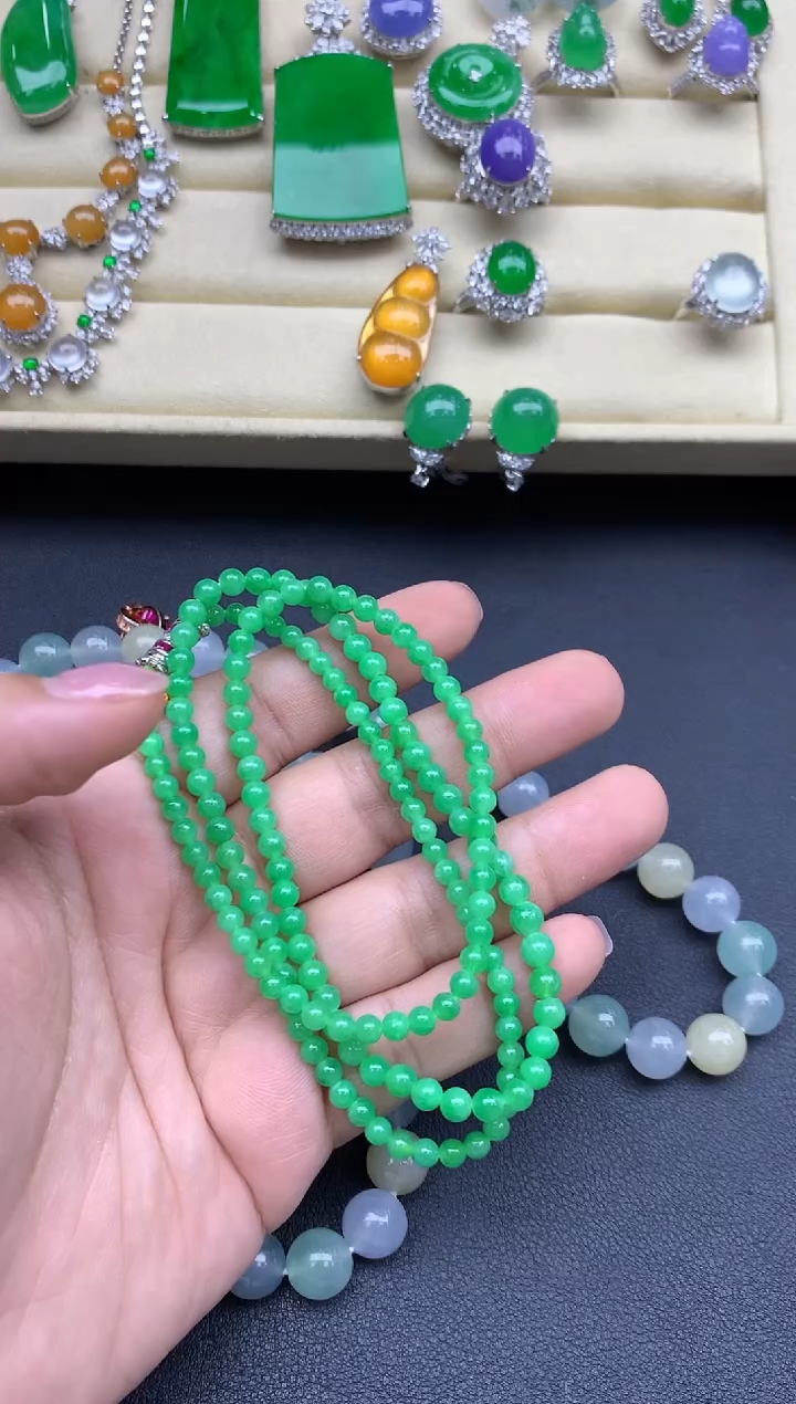 【闪购商品】翡翠颈饰未镶嵌886-中国好珍宝