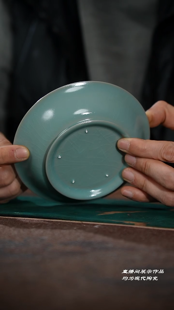 25-5卷足敞口小圆洗（臻品）带包装