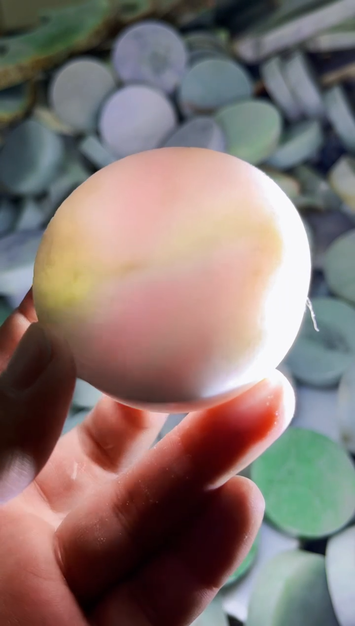 【闪购商品】翡翠耳饰未镶嵌A货康壹429