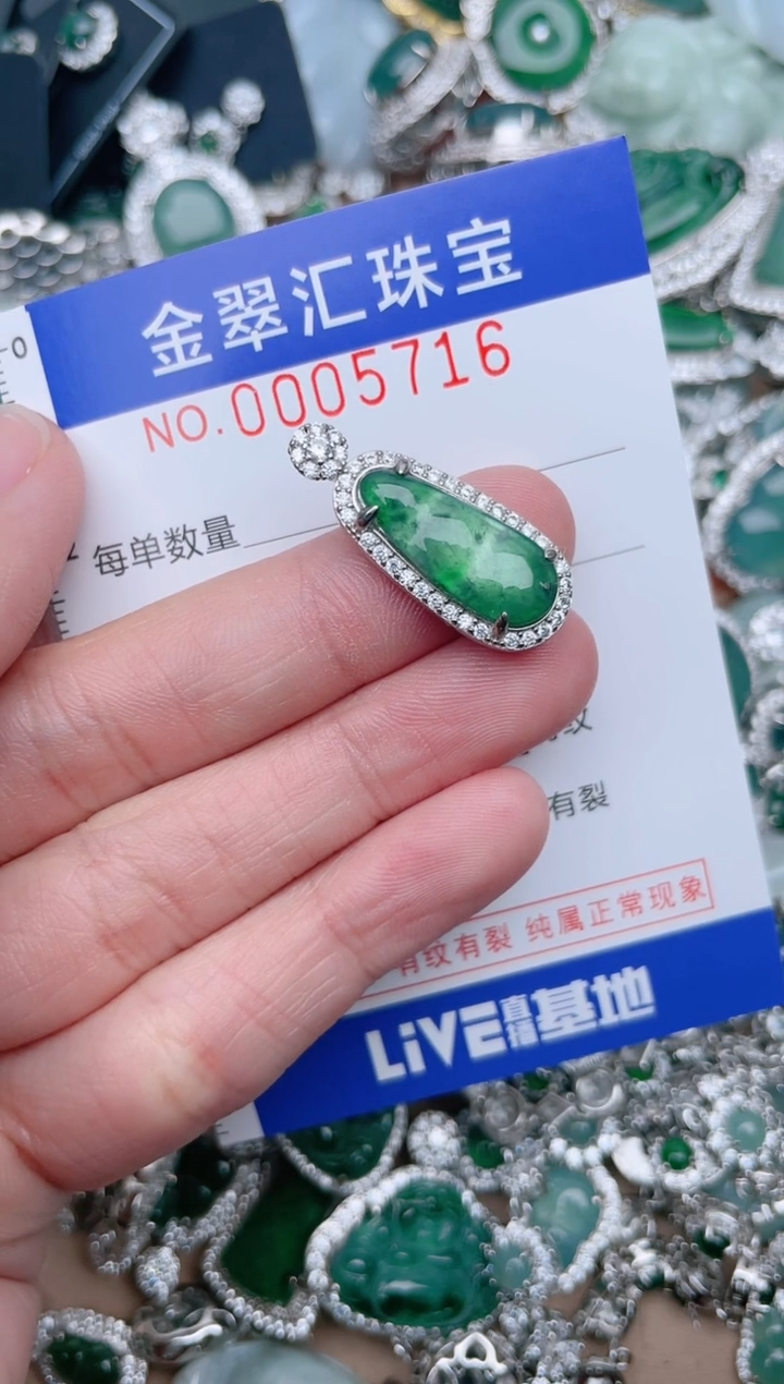 【闪购商品】翡翠颈饰未镶嵌5716.....1