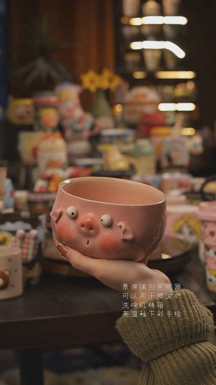 景德镇釉下彩绘设计师款式陶瓷