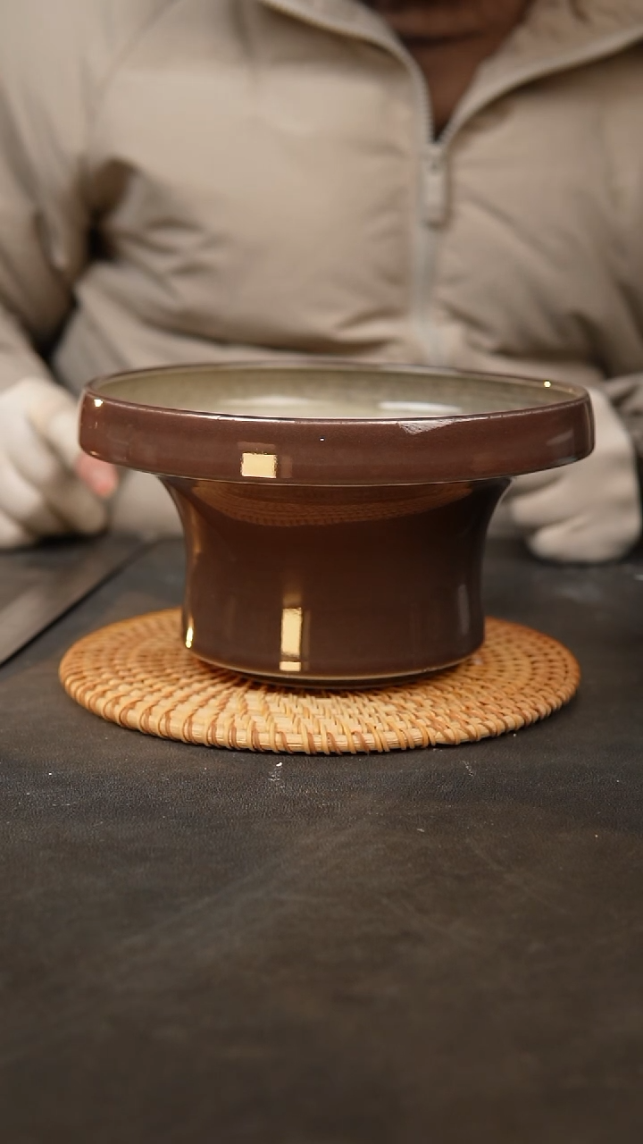 【闪购商品】瓷片泥泥手工花盆