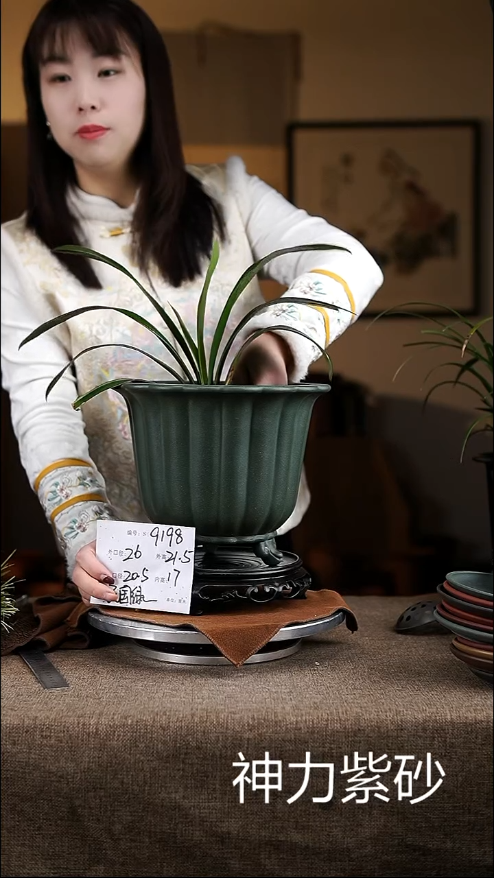 【闪购商品】紫砂花盆紫砂花盆9198