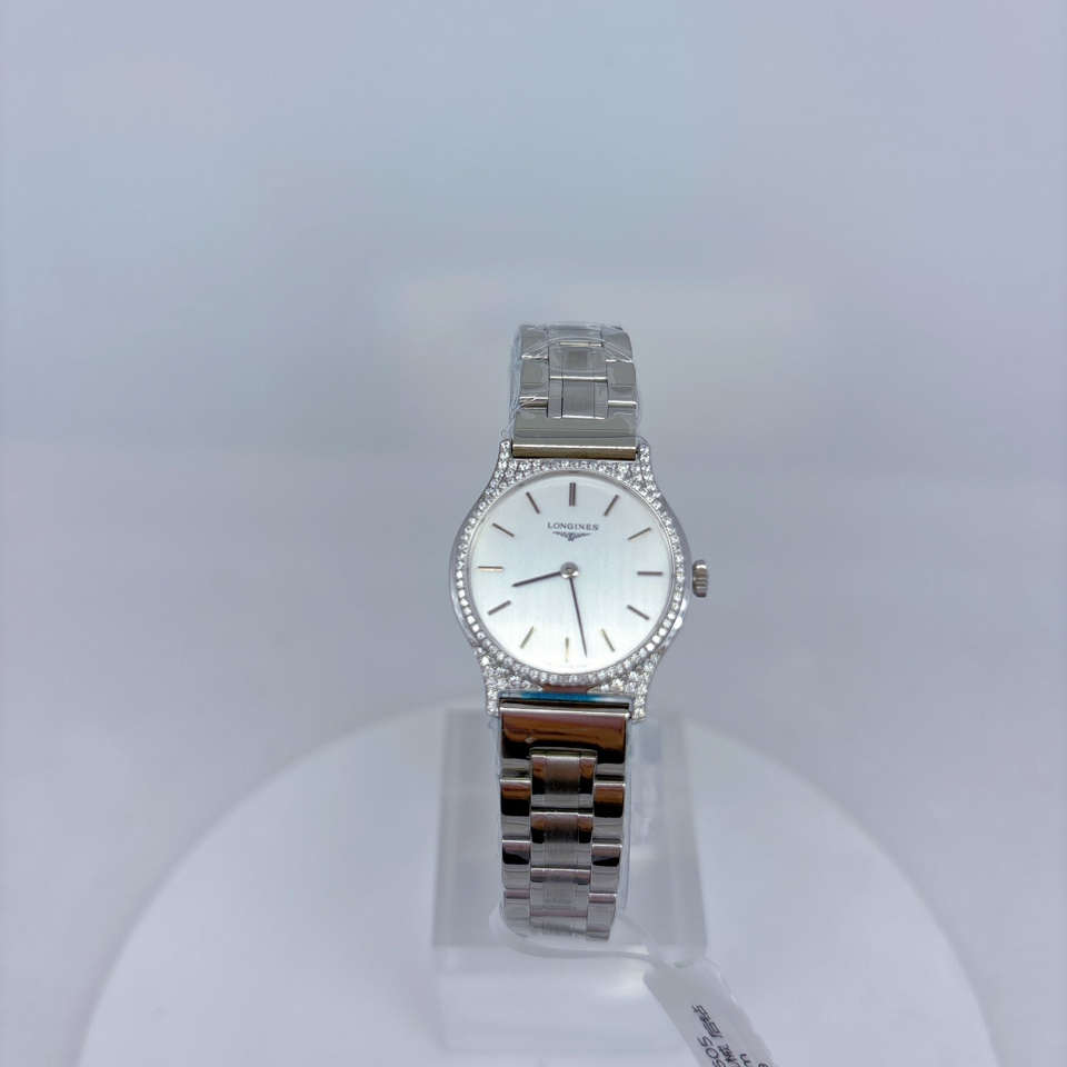 95新 Longines/浪琴 95手动机械后钻24mm/公价32999/w11605