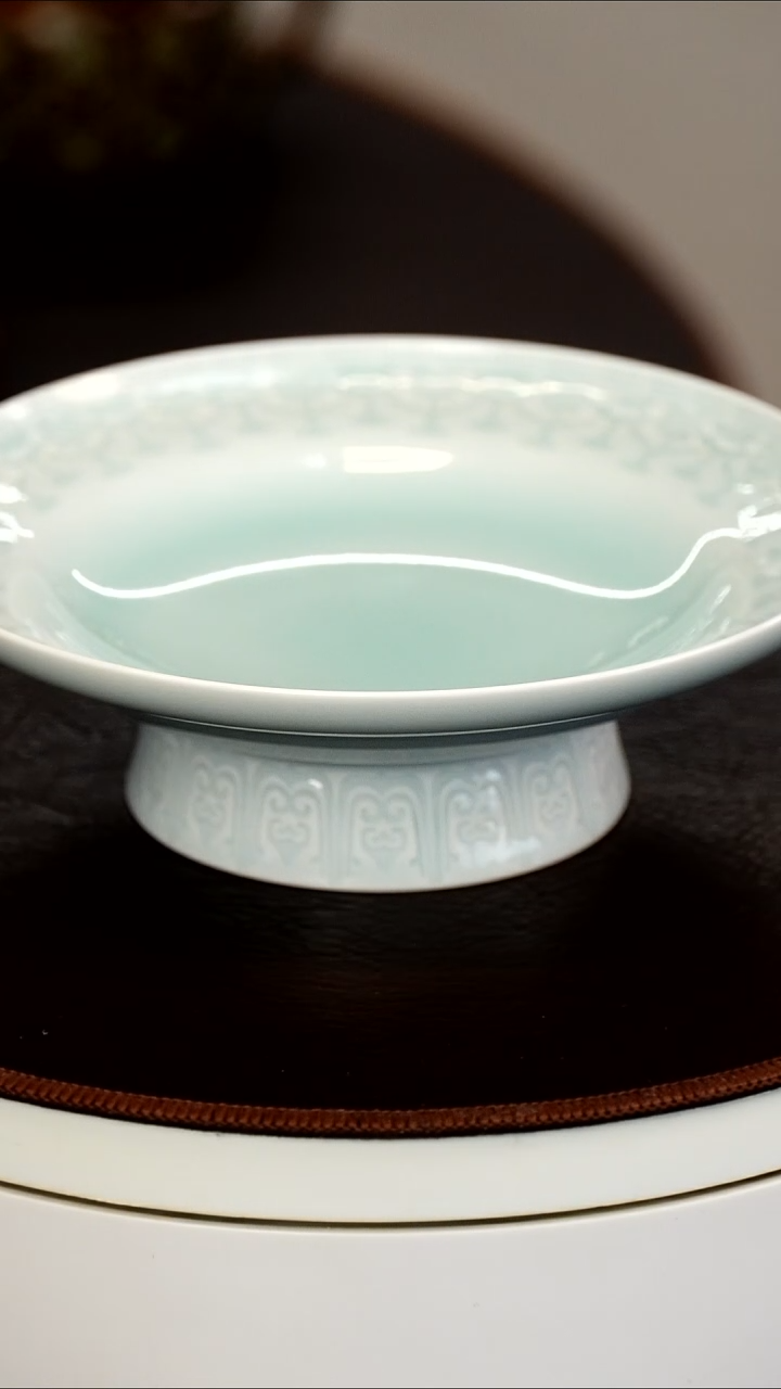 青瓷手工茶器包邮