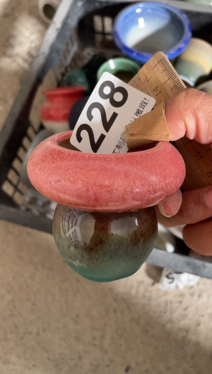 瓷片艾*忆福利228知木小芳花盆编号