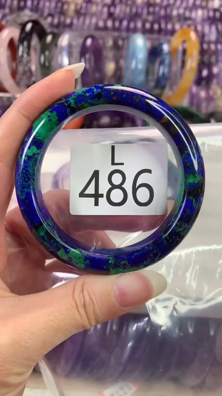 【闪购商品】水晶水晶手镯L未镶嵌486-55