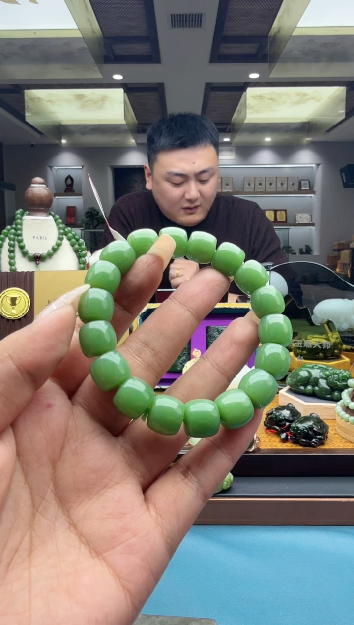 未镶嵌手串和田玉byfl12