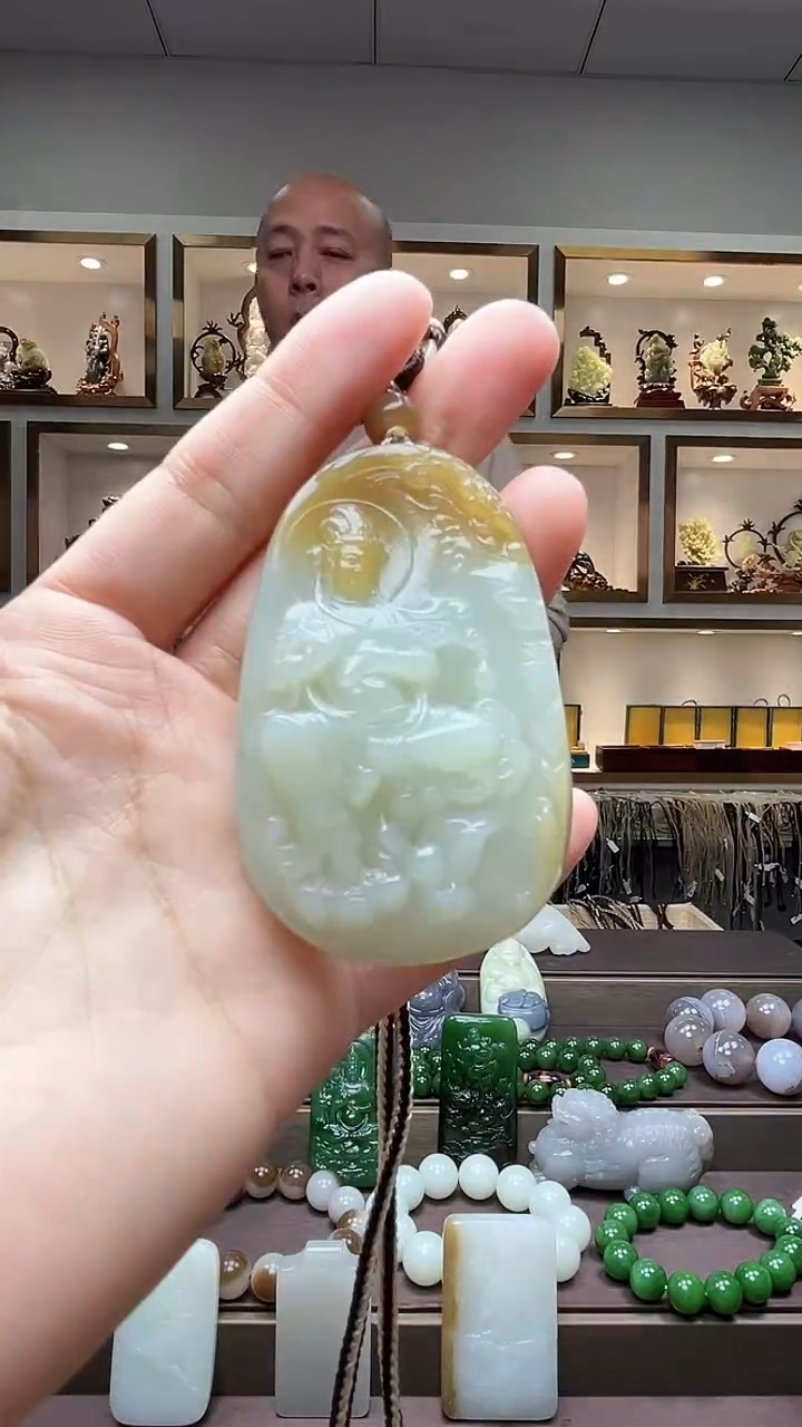 【闪购商品】和田玉颈饰未镶嵌苏