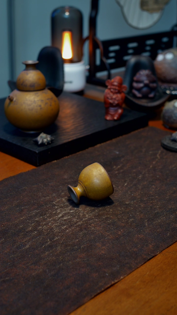 【闪购商品】葫芦酒器单杯子陶泥手作