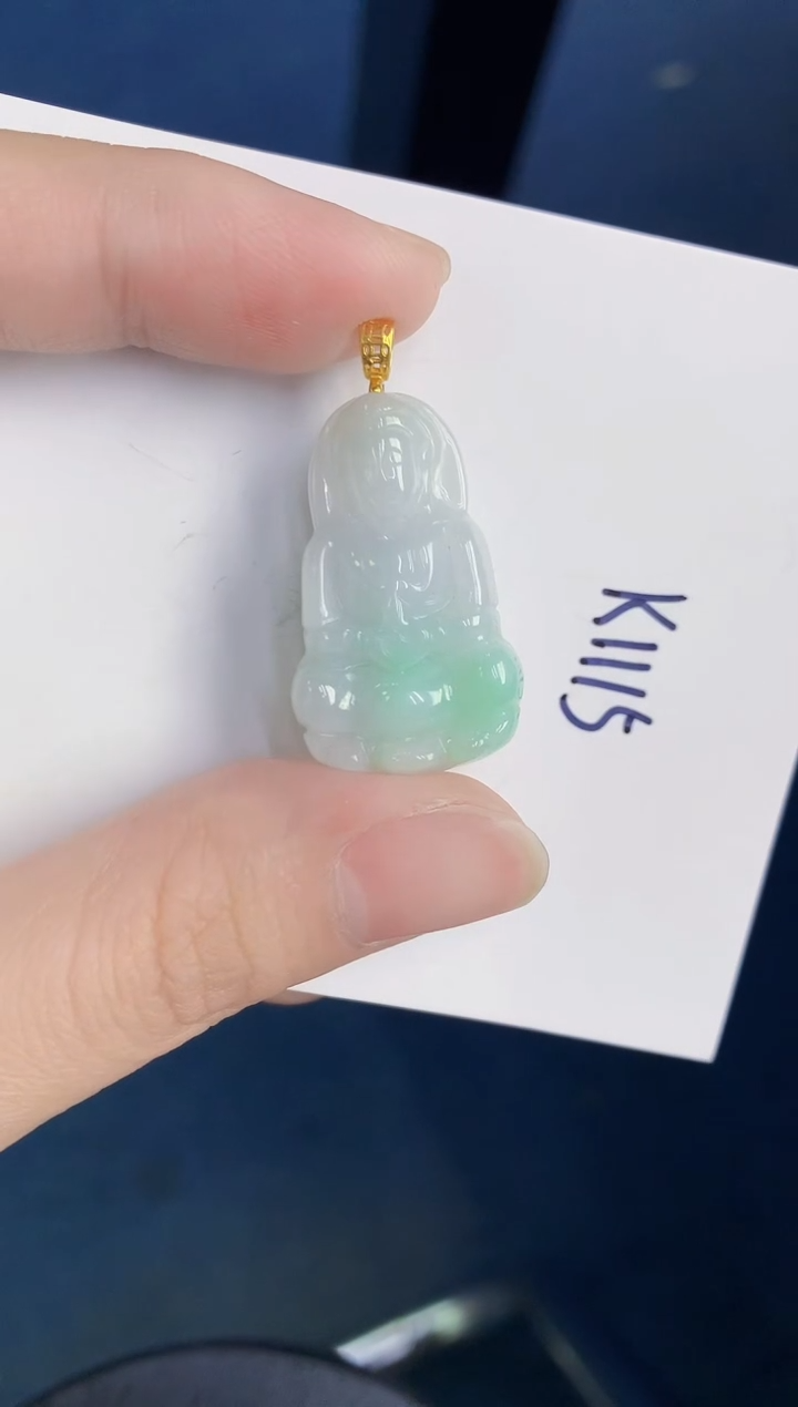 颈饰未镶嵌翡翠天然翡翠缅甸A货