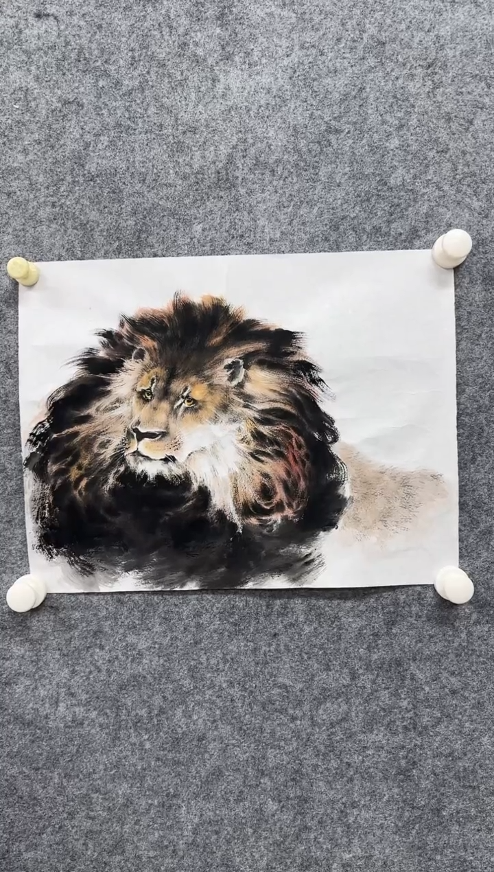 国画DH-XQ老师绘画作品