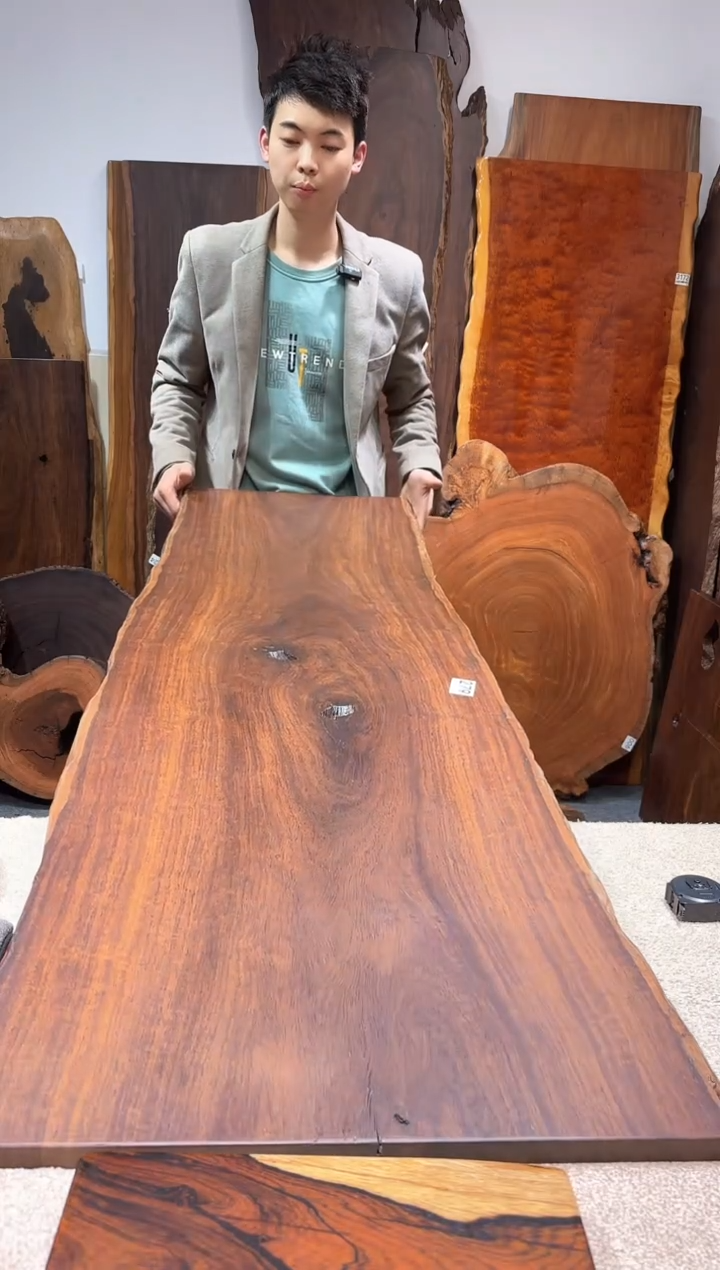 【闪购商品】风车木（黑檀木）尺寸138*45-50*2.5编号279