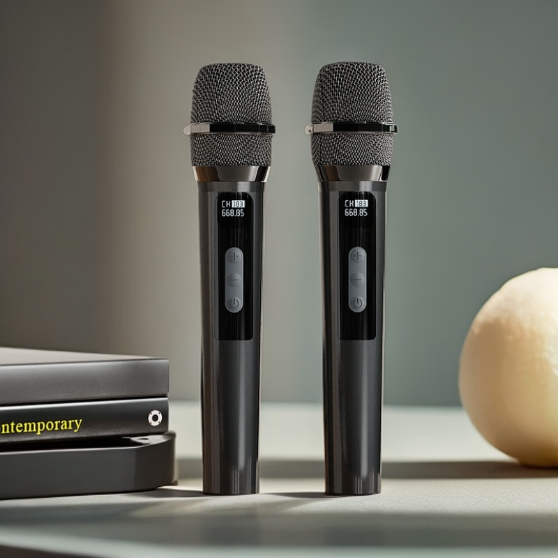 升级款无线充电麦克风KTV专业唱歌同款无线麦防啸叫抗干扰不断连