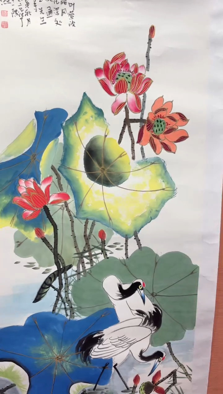 国画师立照老师国画作品