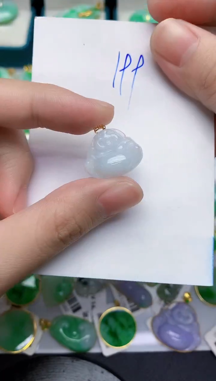 【闪购商品】翡翠颈饰18K金镶嵌000000000