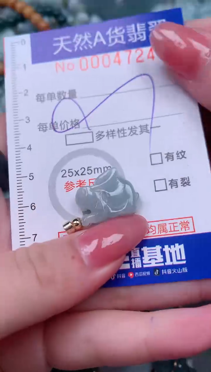 【闪购商品】翡翠颈饰未镶嵌00004724