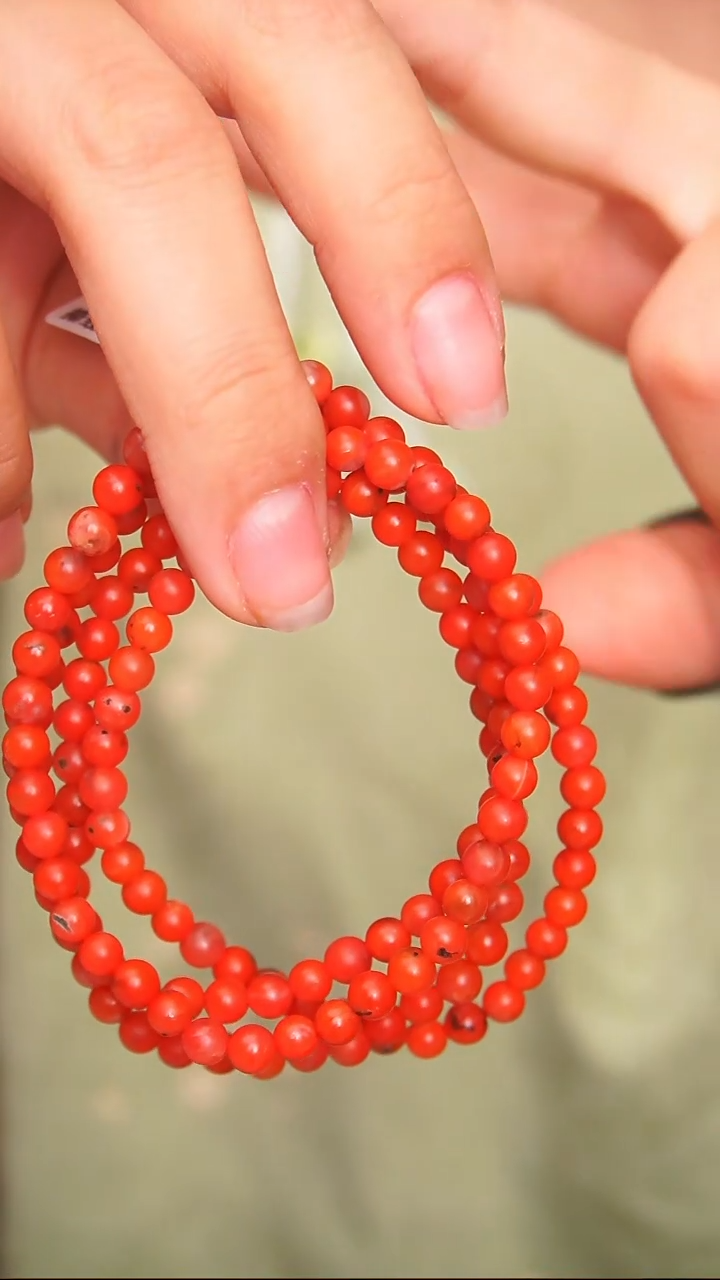 未镶嵌多圈南红玛瑙Z02