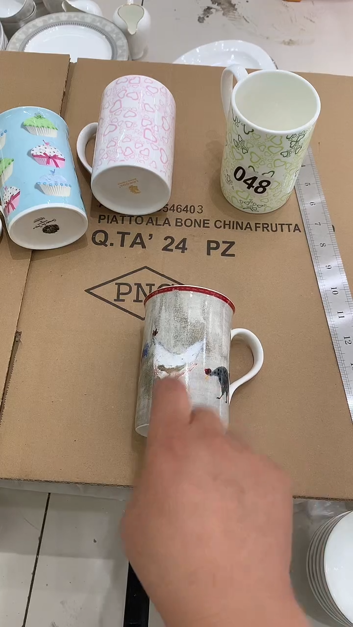 鸡马克杯隆达骨质瓷