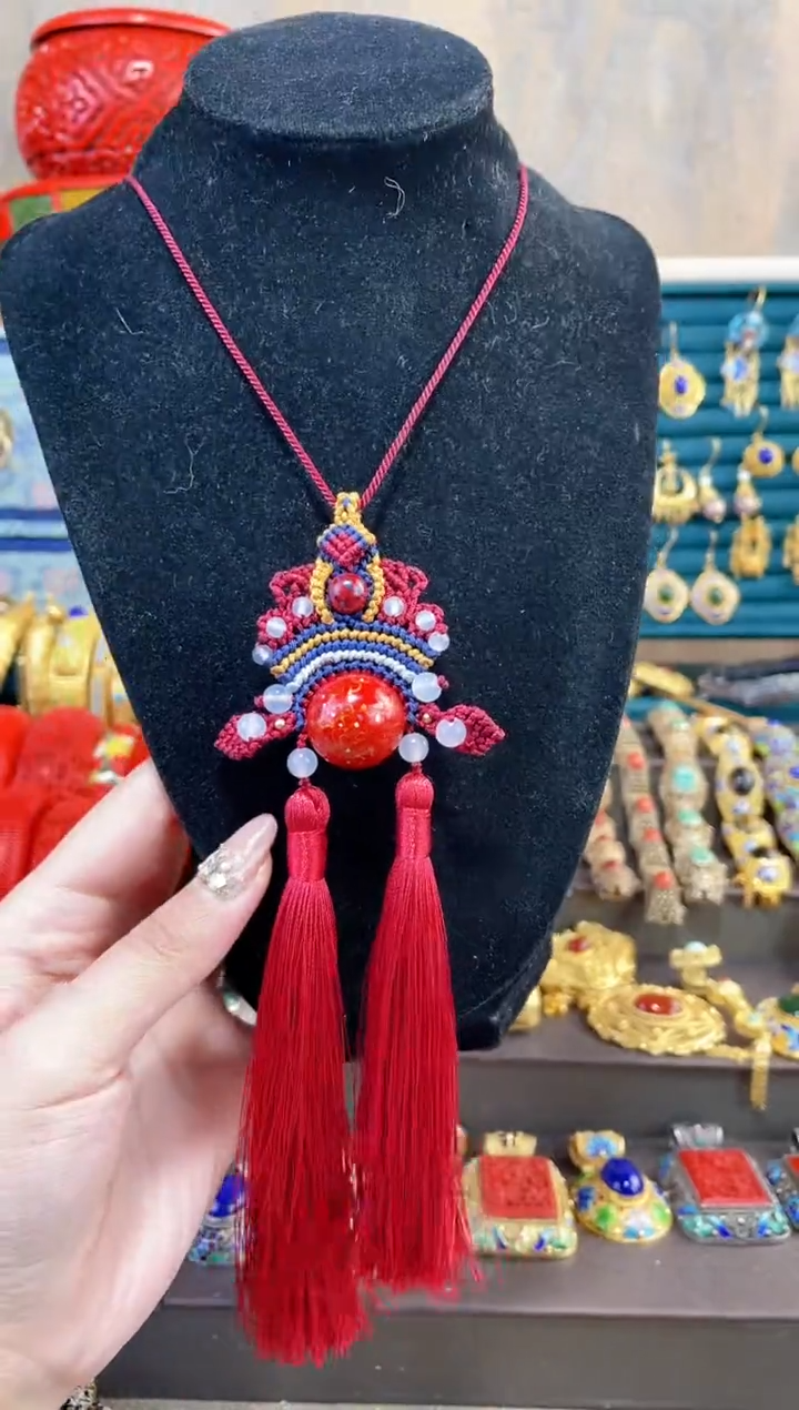 【闪购商品】非遗犀皮漆精品状元帽红色