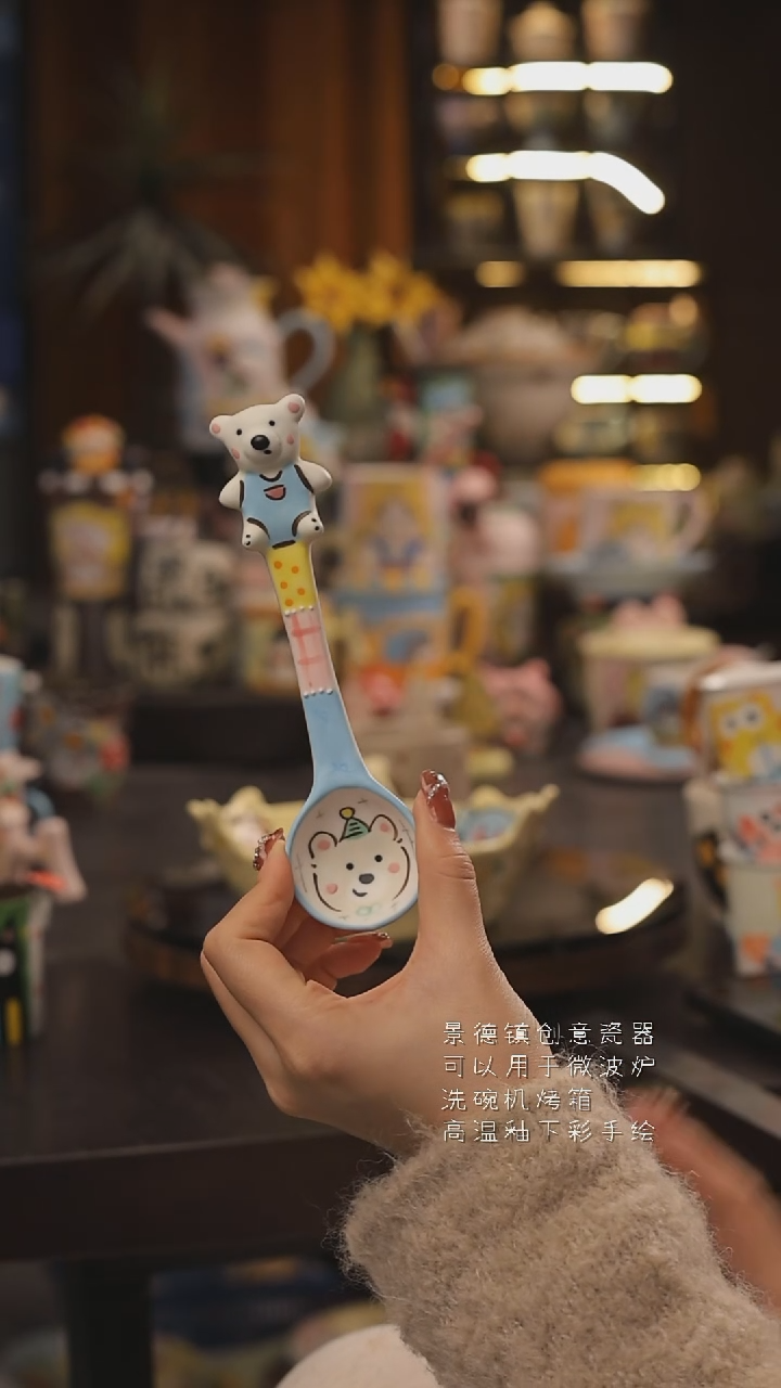 景德镇釉下彩绘设计师款式陶瓷