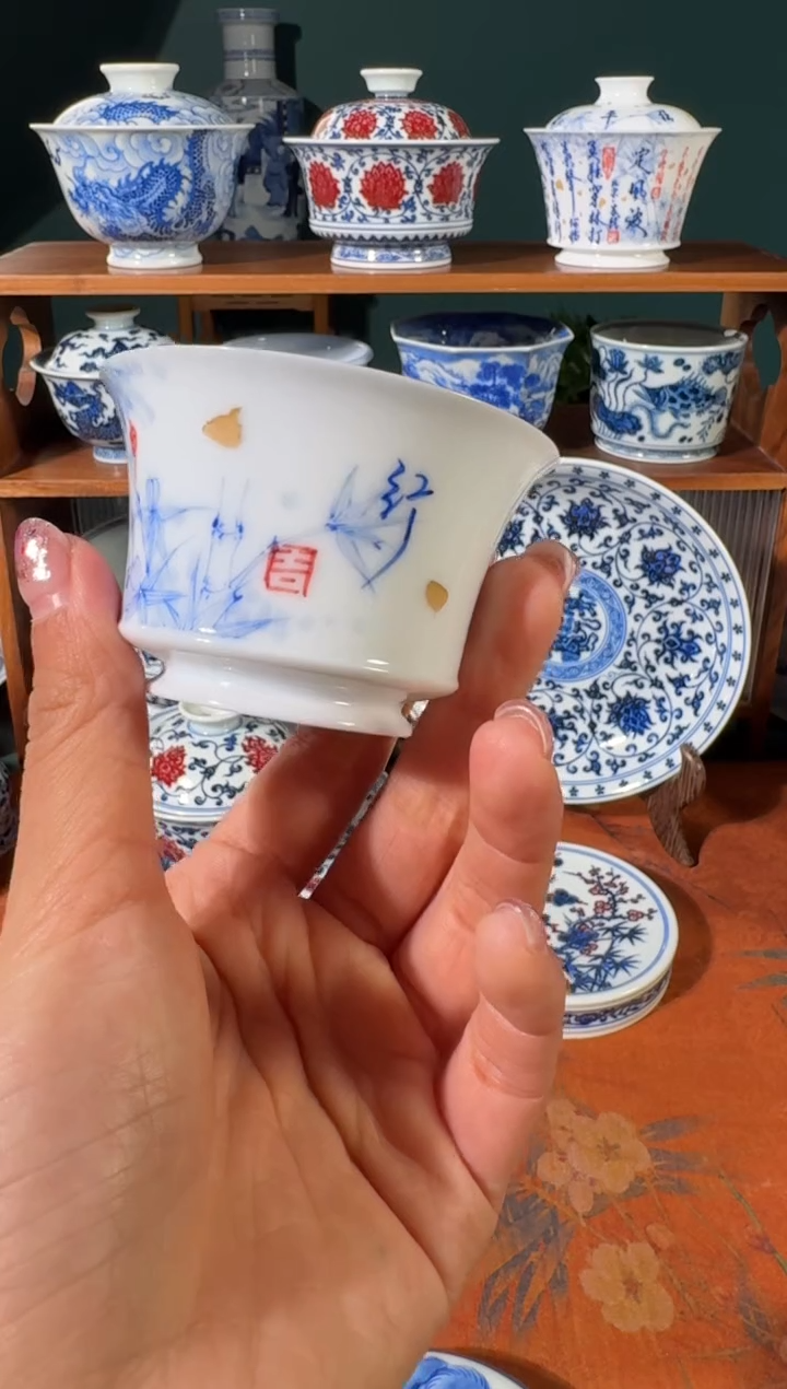 【闪购商品】杯画堂春竹杖芒鞋小马蹄