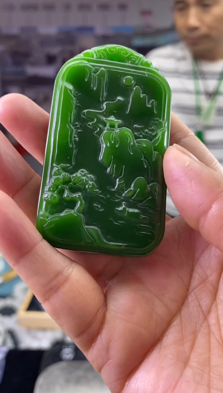 天然玉石未镶嵌颈饰