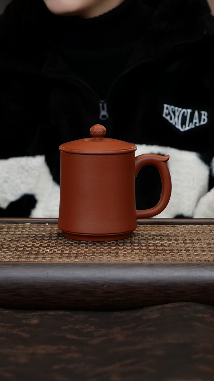 【闪购商品】紫砂茶杯如意老板杯