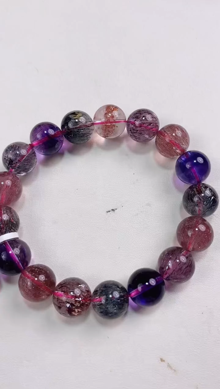 【闪购商品】水晶超七单圈12*未镶嵌多人多样性发其一