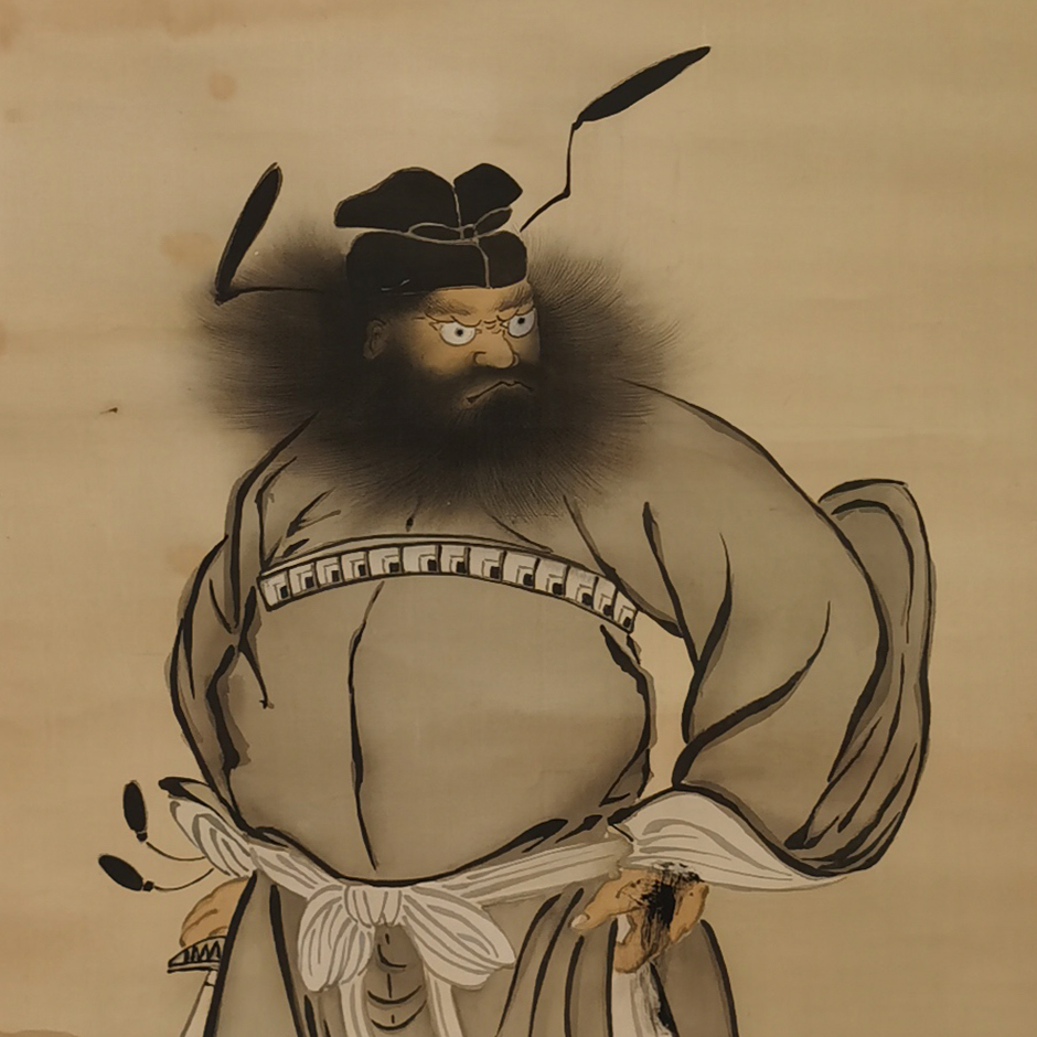 【辽拍】V250709-2-165《人物》（4平尺）绢本立轴 lj1228