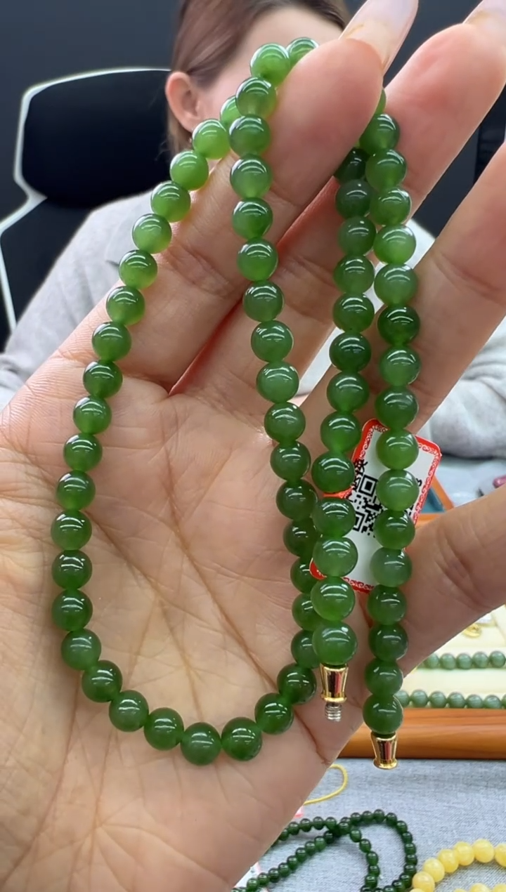 【闪购商品】和田玉（碧玉）颈饰未镶嵌147秒拍号