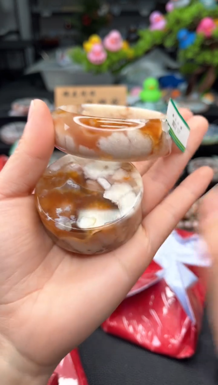 石英质玉未镶嵌手镯57圈口（赠品镯心）3600099