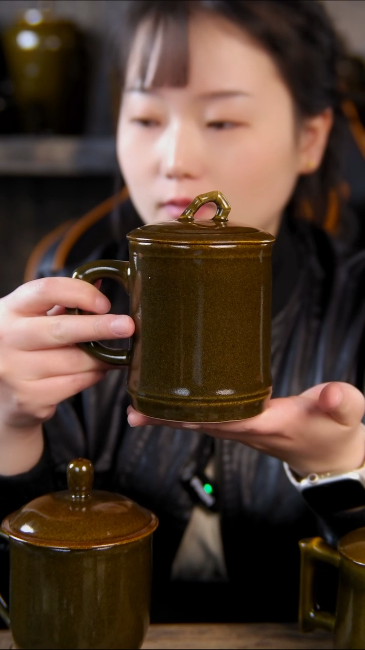 原矿釉bangong杯煤窑烧制