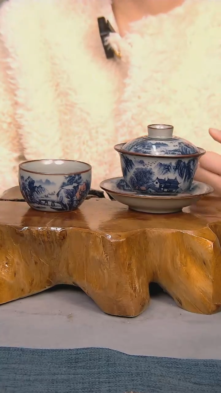 【闪购商品】简装家用款2件套 陶瓷家用茶具系列