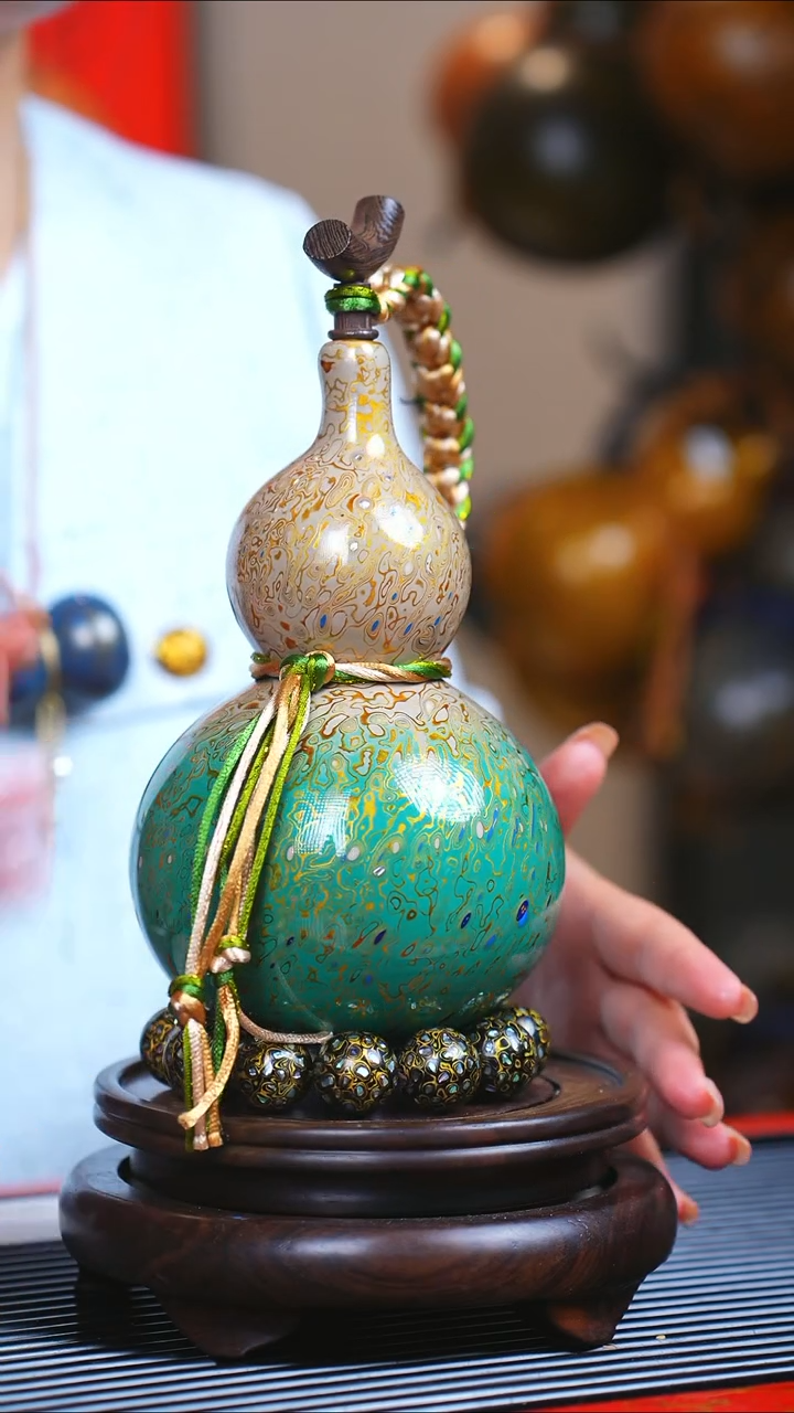 【闪购商品】JL092迎元宵臻选大漆酒葫芦