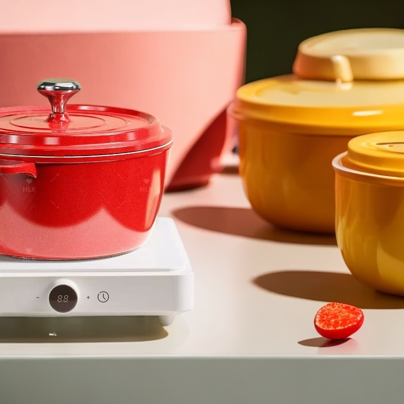多功能家用炖汤珐琅锅  A004