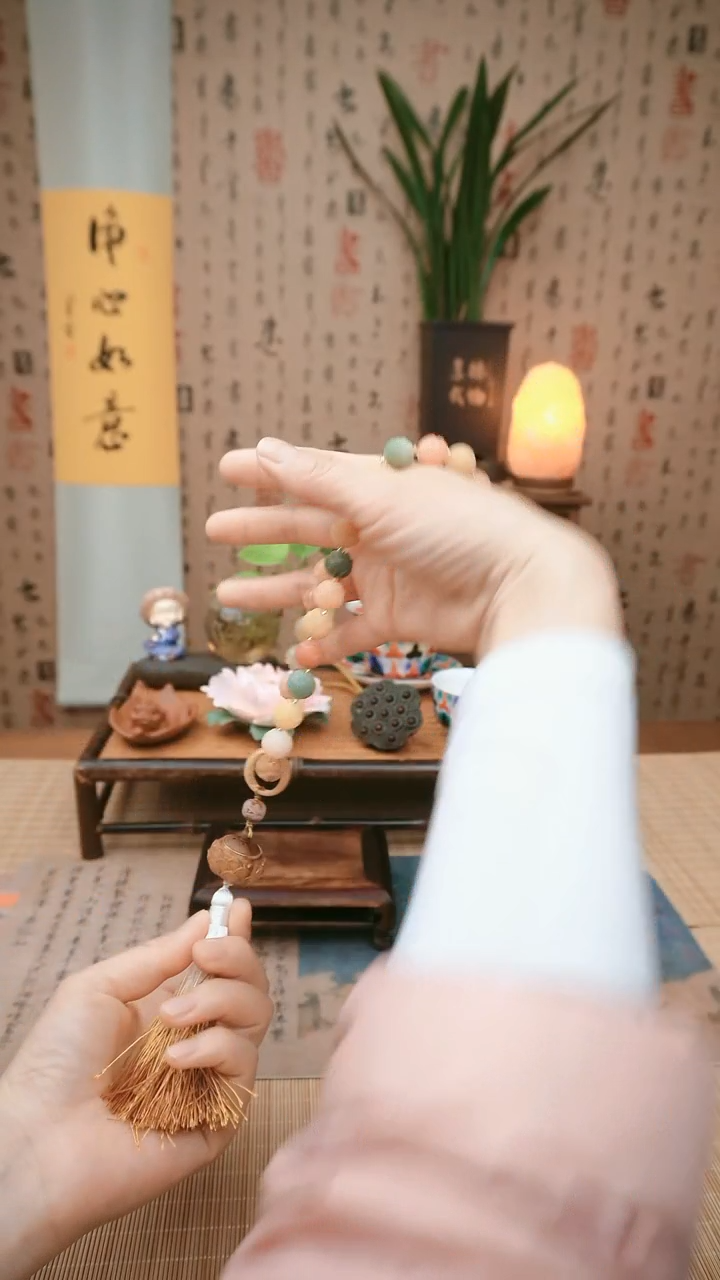 【闪购商品】菩提步步生莲双圈手串
