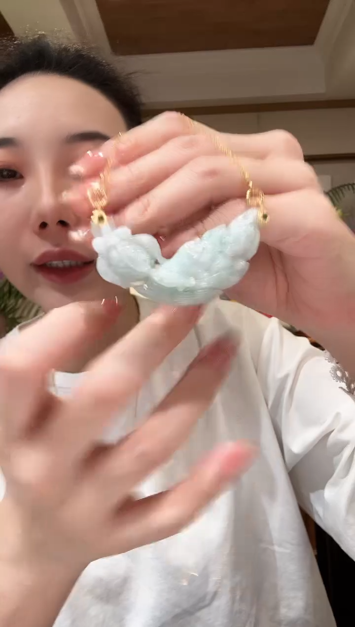 【闪购商品】翡翠颈饰未镶嵌国风