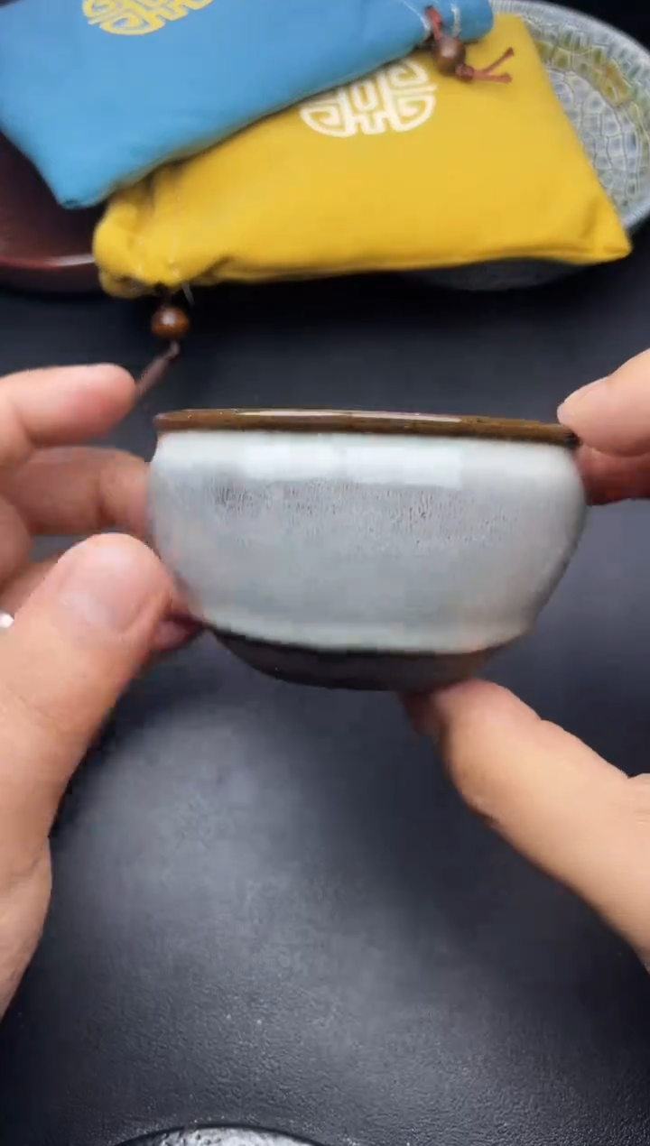 【闪购商品】茶盏182叶紫建盏叶紫