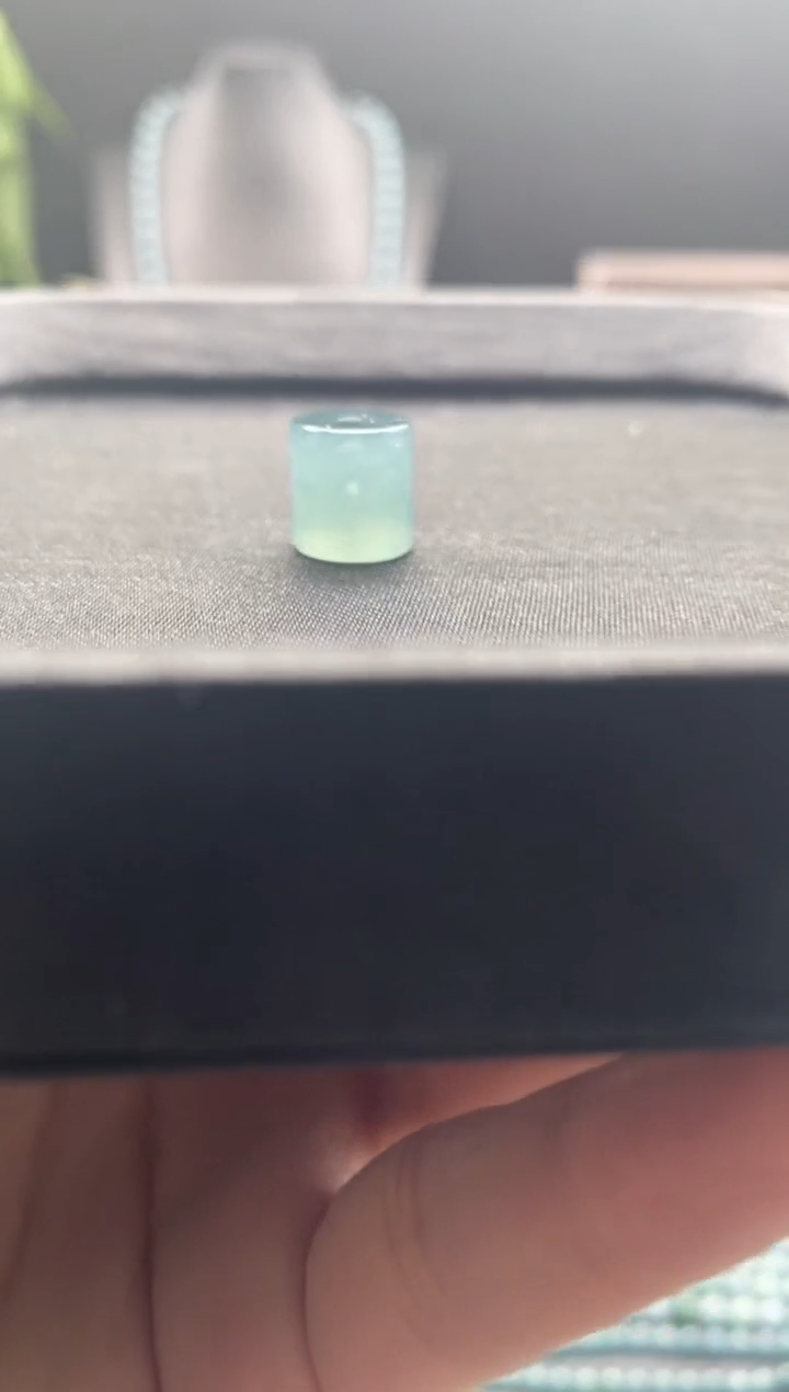 未镶嵌手链翡翠散珠卡9+MM桶珠