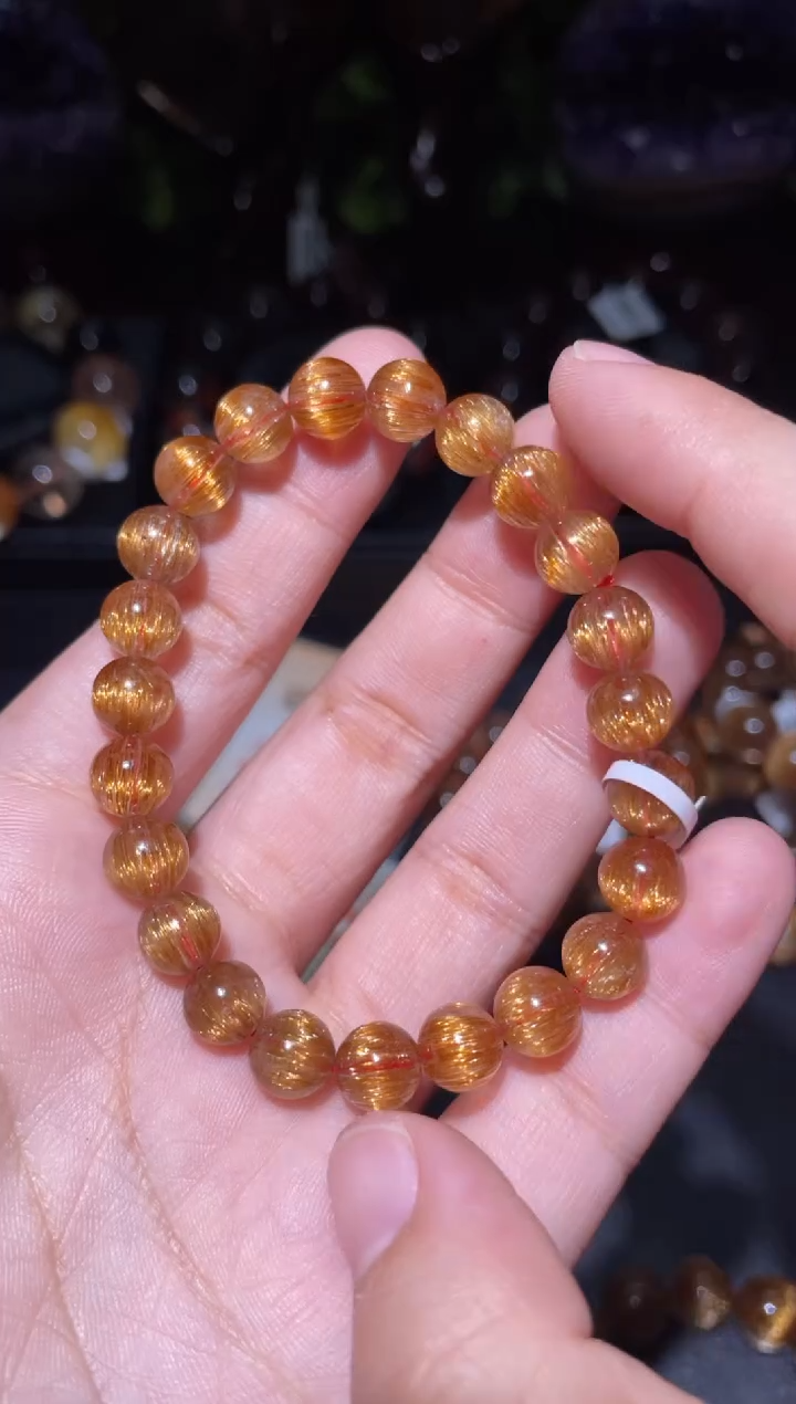【闪购商品】水晶手链未镶嵌发晶8mm-03