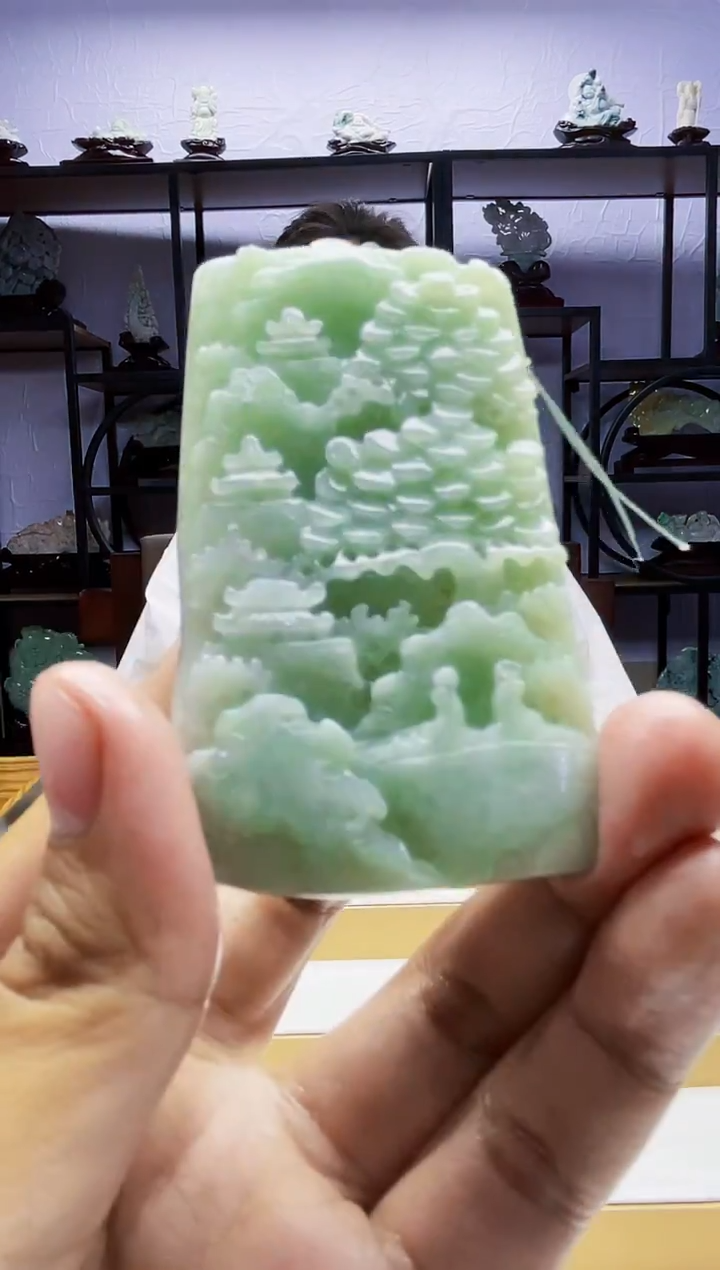 【闪购商品】定制翡翠未镶嵌毛货01140173