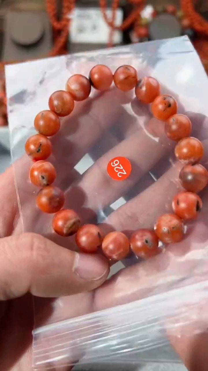 【闪购商品】南红玛瑙手串未镶嵌10