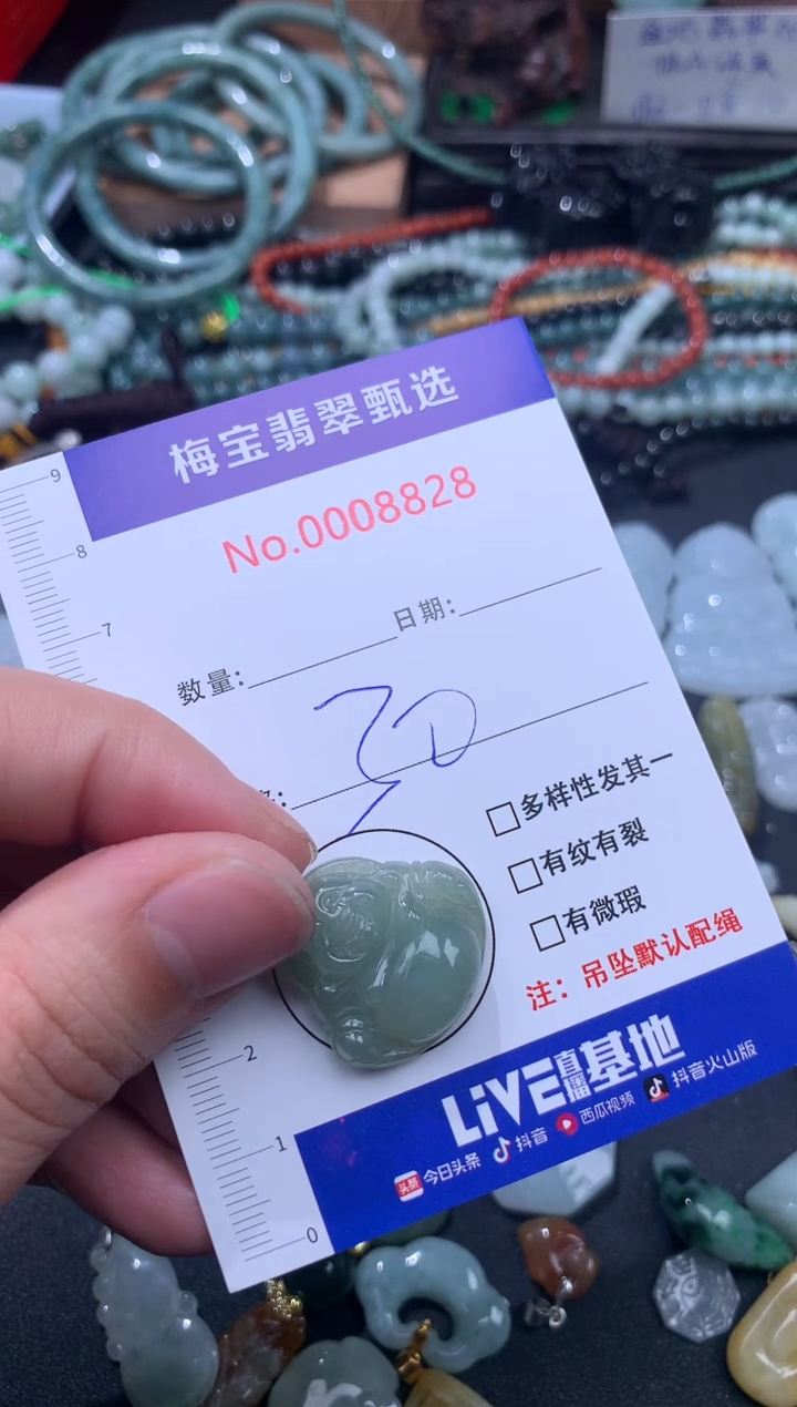 颈饰未镶嵌翡翠30