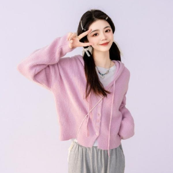 A510开衫短款宽松春秋外穿A90685CPU209